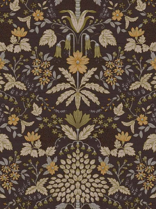 Wallpaper Vinyl Brown L1005xW53cm Washable