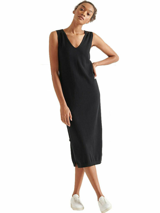 Superdry Summer Midi Dress Black