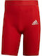 adidas Techfit Ανδρικό Ισοθερμικό Σορτς Κόκκινο