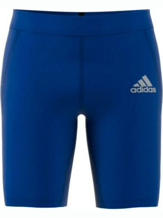 adidas Techfit Ανδρικό Ισοθερμικό Σορτς Μπλε