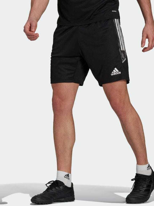 Adidas Condivo 21 Primeblue Sportliche Herrenshorts Schwarz