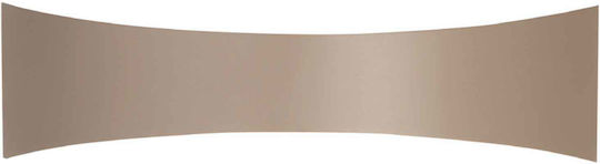 Ondaluce Modern Leuchte Wand mit Integrierter LED und Warmweißes Licht Beige 30x10.5cm
