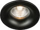 VK Lighting Waterproof Outdoor Ceiling Spot GU5.3 in Black Color 64173-100121