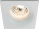 VK Lighting Στεγανό Σποτ Οροφής Εξωτερικού Χώρου GU5.3 σε Λευκό Χρώμα 64173-101121
