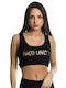 Summer Women's Cotton Sleeveless Black Blouse