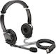 Kensington Classic USB-A Headset with Mic На ушите Мултимедийни слушалки с микрофон в Черен цвят