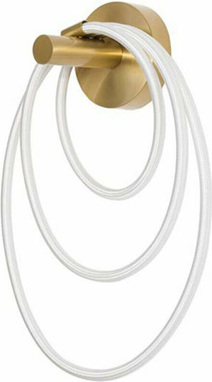 SoleLuce Barcellona Leuchte Wand LED Gold 35cm SoleLuce Barcellona Leuchte Wand LED Gold 35cm