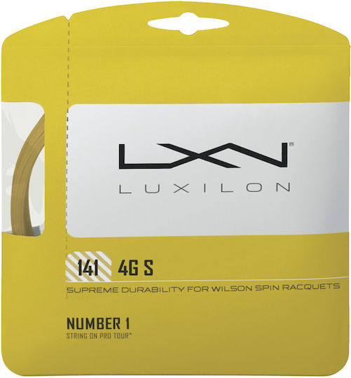 Luxilon Tennis Racket String Yellow Φ1.40mm