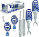 JOM Set Suspensions Adjustable 4pcs for Skoda S...