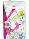 Total Gift Unicorn Cute Dream Stars Παιδικό Πορτοφόλι Κερμάτων με Φερμουάρ Λευκό