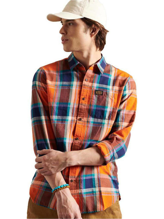 Superdry Hemd Orange Superdry Hemd Orange