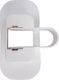 Dreambaby Door Safety Lock made of Plastic in White Color 1pcs