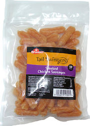 Pet Interest Tail Swingers Smoked Chicken Sausages Deliciu pentru câini cu puține cereale cu Pui 375gr 50buc 1130-C