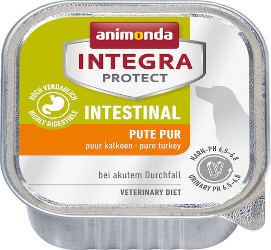 Animonda Integra Protect Intestinal Wet Food Dogs in Trays Diet with Turkey Grain-Free & Gluten-Free 150gr