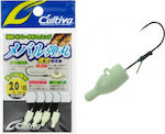 Cultiva Jig Head JH-83 3g Sled Head Set 4pcs 3gr