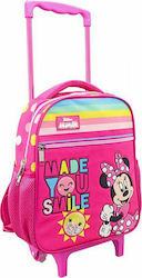 Διακάκης Made You Smile Minnie Τρόλεϊ Φούξια