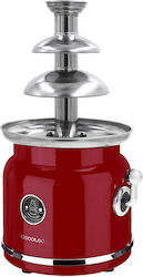 Cecotec Red Chocolate Fountain with 3 Flats Fun Chocolicious 90W 17.5x17.5x33cm