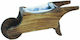 Marhome Градинска Количка Дървена 27x10см 15-00-278
