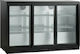Think Cool Ψυγείο Back Bar 330lt με Τρεις Πόρτες Υ52xΠ86.5xΒ135cm