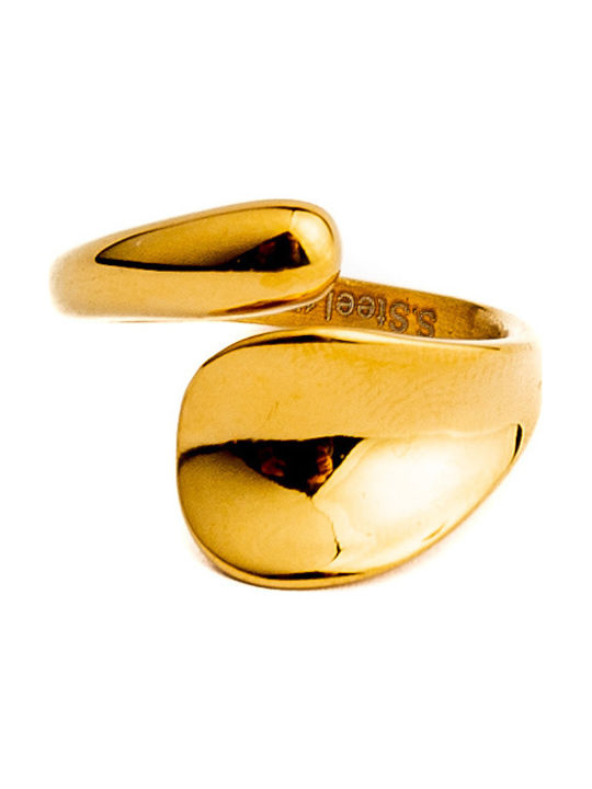 Stainless Steel Ring Gianna Gold