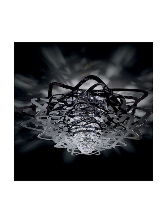 Slamp Aurora Large Πλαφονιέρα Οροφής Μαύρη με Ντουί E27