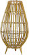 Art et Lumiere Φαναράκι Bamboo Επιδαπέδιο Καφέ 26x26x49εκ.