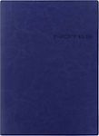 Filofax Lecassa Notebook A5 Ruled Blue