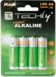 Techly AA 1.5V 4τμχ 306974
