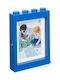 LEGO Kinder Fotorahmen Kunststoff Blau 10x15cm