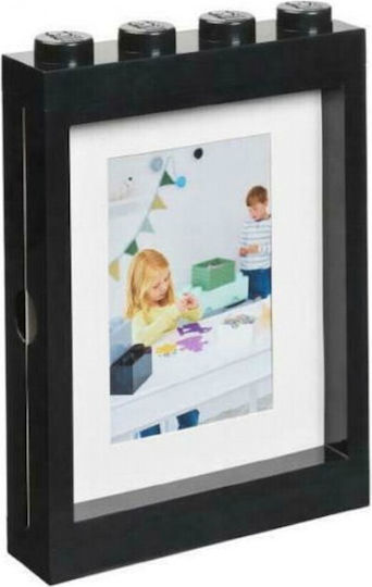 LEGO Kinder Fotorahmen Kunststoff Schwarz 10x15cm