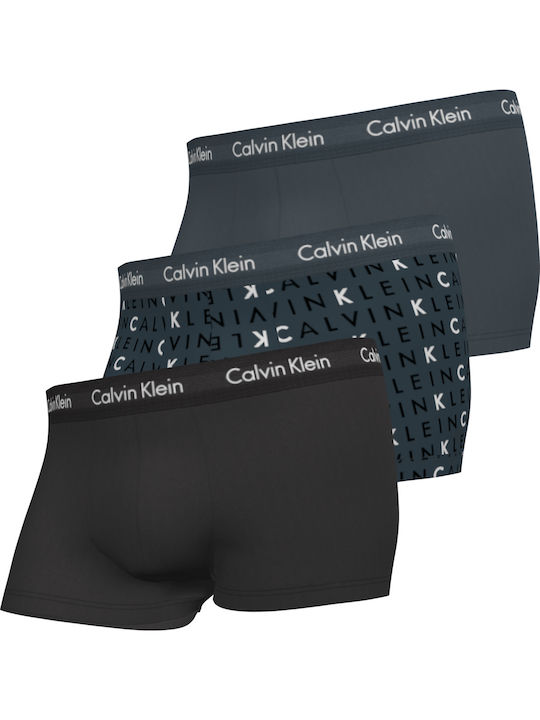 Calvin Klein Ανδρικά Μποξεράκια Πολύχρωμα 3Pack