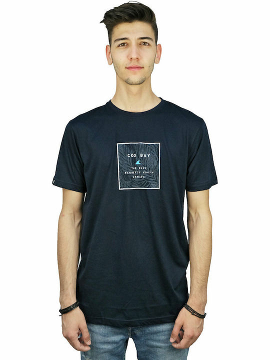T-shirt Navy Μπλε
