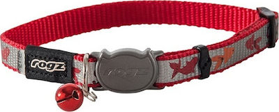 Rogz Reflectocat S Cat Collar Small Red 11mm