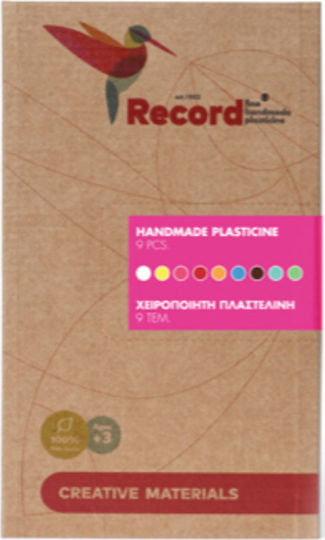 Record Plasticină Cu 9 Culori Pentru 3+ Ani