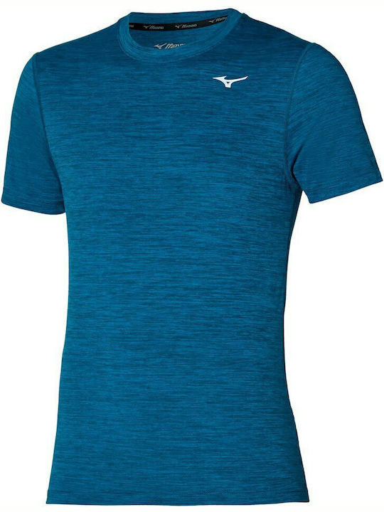 Mizuno Impulse Core Αθλητικό T-shirt Πετρόλ