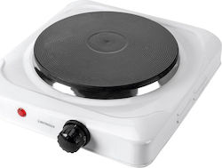 DictroLux Enamel Countertop Single Burner White