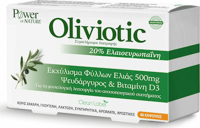 Power Of Nature Oliviotic 500mg 40 capace