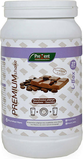 PreVent Premium Shake L - Box Συμπλήρωμα για Αδυνάτισμα 581gr Espresso Chocolate