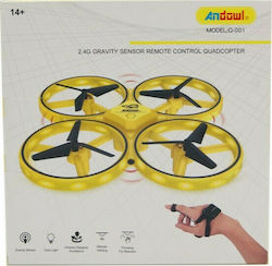 Andowl Quadcopter Dronă Copii 2.4 GHz fără Cameră cu lumini