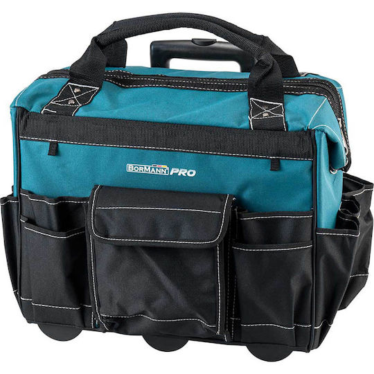 Bormann Pro BTB3250 Τσάντα Χειρός Τροχήλατη Αδιάβροχη Γαλάζια