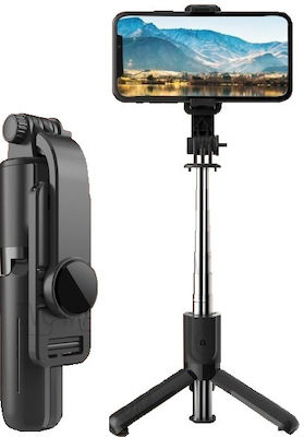 L11 Selfie Stick Cell Phone Tripod with Bluetooth Black 883037