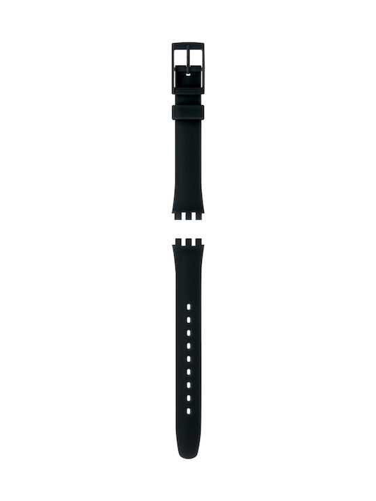 Swatch Curea de cauciuc Negru 12mm