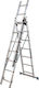 Bormann Pro BHL5080 Dreifach Kombinationsleiter Aluminium
