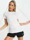 Nike Legend Women's Athletic T-shirt Dri-Fit White