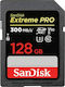 Sandisk Extreme Pro SDXC 128GB Class 10 U3 V90 UHS-II