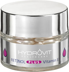 Target Pharma Hydrovit Plus Vitamin E Serum Față cu Retinol pentru Strângere 60buc