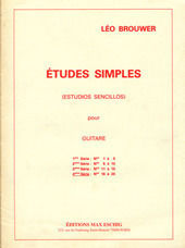 BROUWER LEO ETUDES 1-5