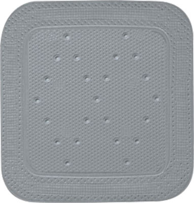 Kleine Wolke Calypso Shower Mat with Suction Cups Gray 55x55cm