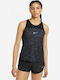 Nike Miler Women's Athletic Blouse Sleeveless Black