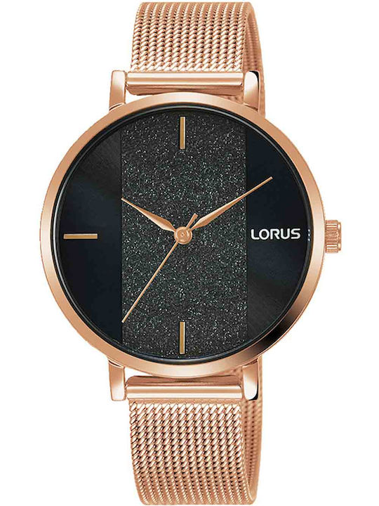 Lorus Women's Watch 34mm Battery Pink Gold Stai...